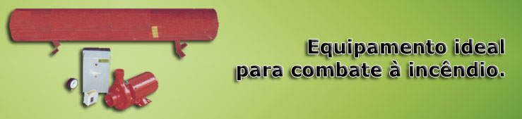 Kit predial contra incêndio.